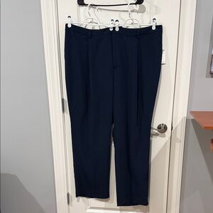 Good American Navy Blue Dress Pants